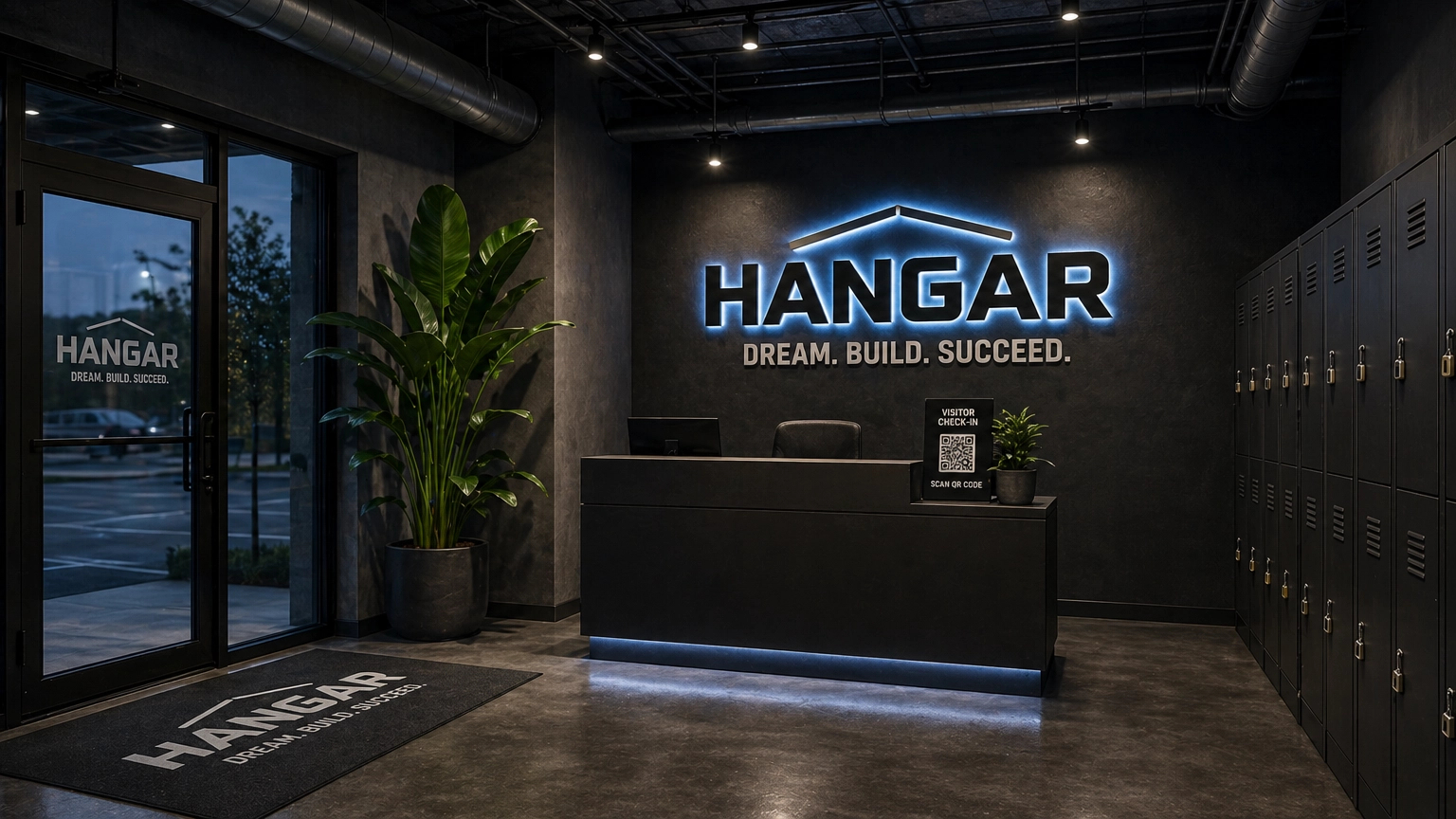 Recepção do Hangar Hub, Recife